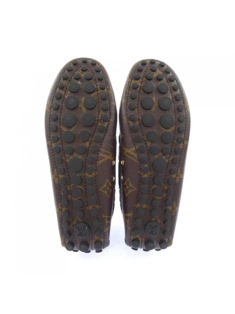 Louis Vuitton Monogram Reverse Gloria Line Loafers Shoes